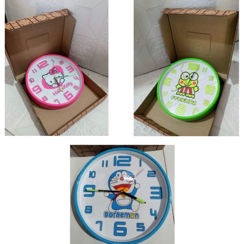 JAM DINDING OGANA KARAKTER / JAM OGANA KARAKTER / JAM DINDING OGANA KALIGRAFI FREE PACKING BUBBLE VD