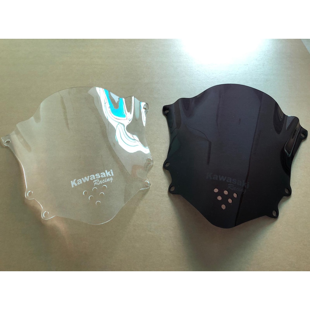 FREE PACKING BUBBLE  VISOR NINJA RR WINSHIELD ORIGINAL KAWASAKI NINJA RR GRAFIR TULISAN KAWASAKI CUT