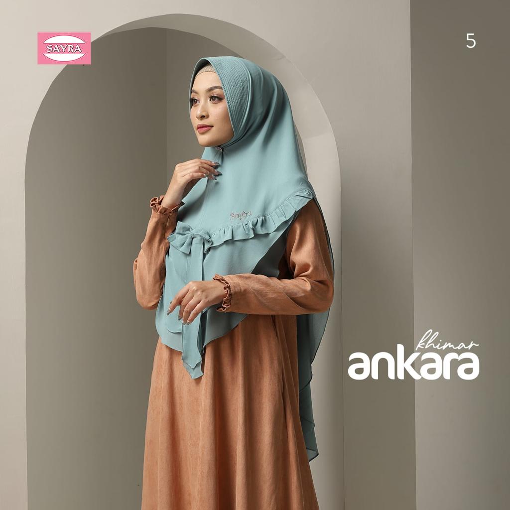Jilbab Syari Khimar Ankara Ori Sayra SAYRA1