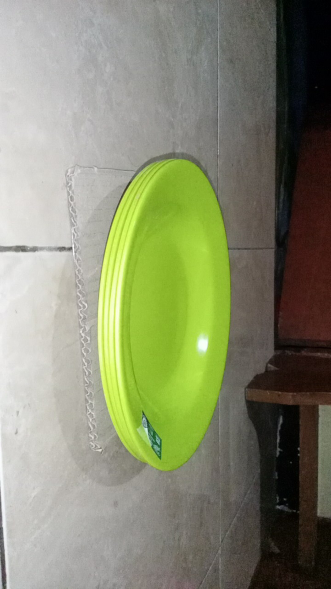 Piring Melamin Golden Flying Fish 0917