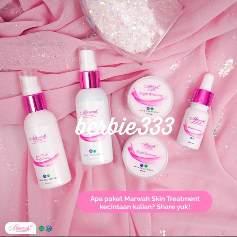 Marwah Baru Ecer Paket Bright / Aging / Acne