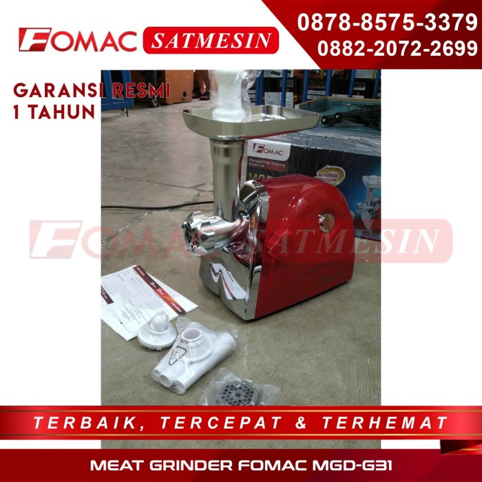 Cindiashope Mesin Penggiling Daging Bakso / Electric Meat Grinder Fomac Mgd-G31