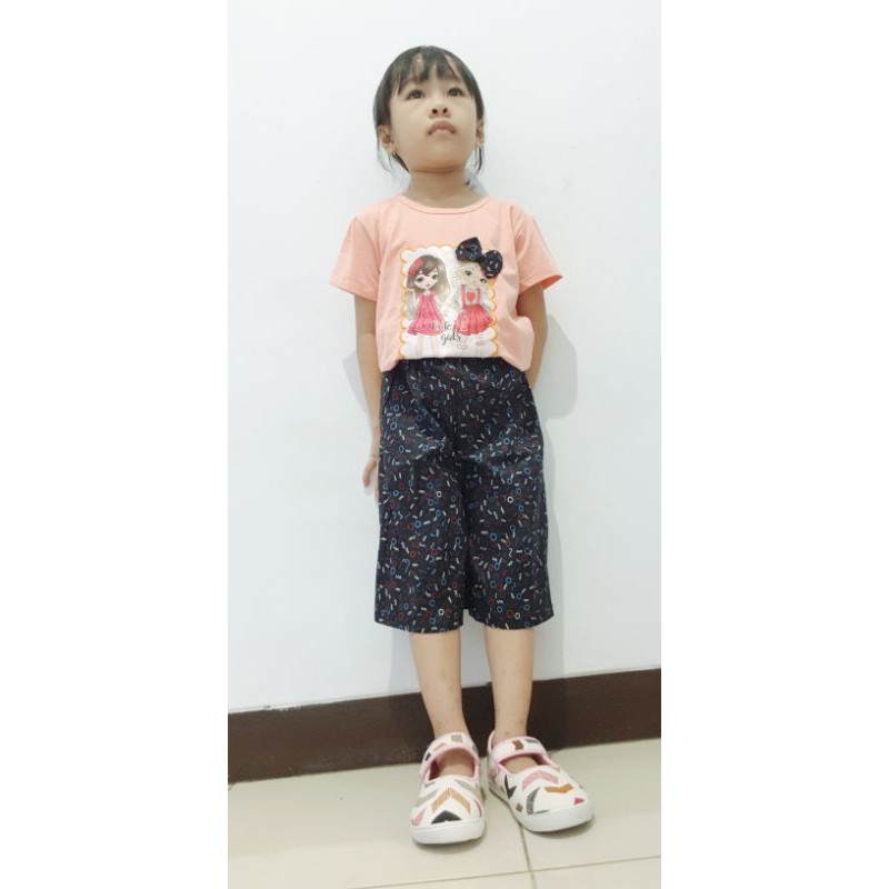 setelan boneka import 5-6 tahun