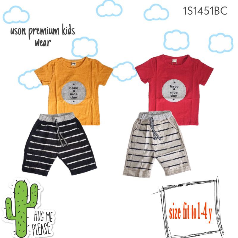 Setelan Celana Anak Laki Laki Uson