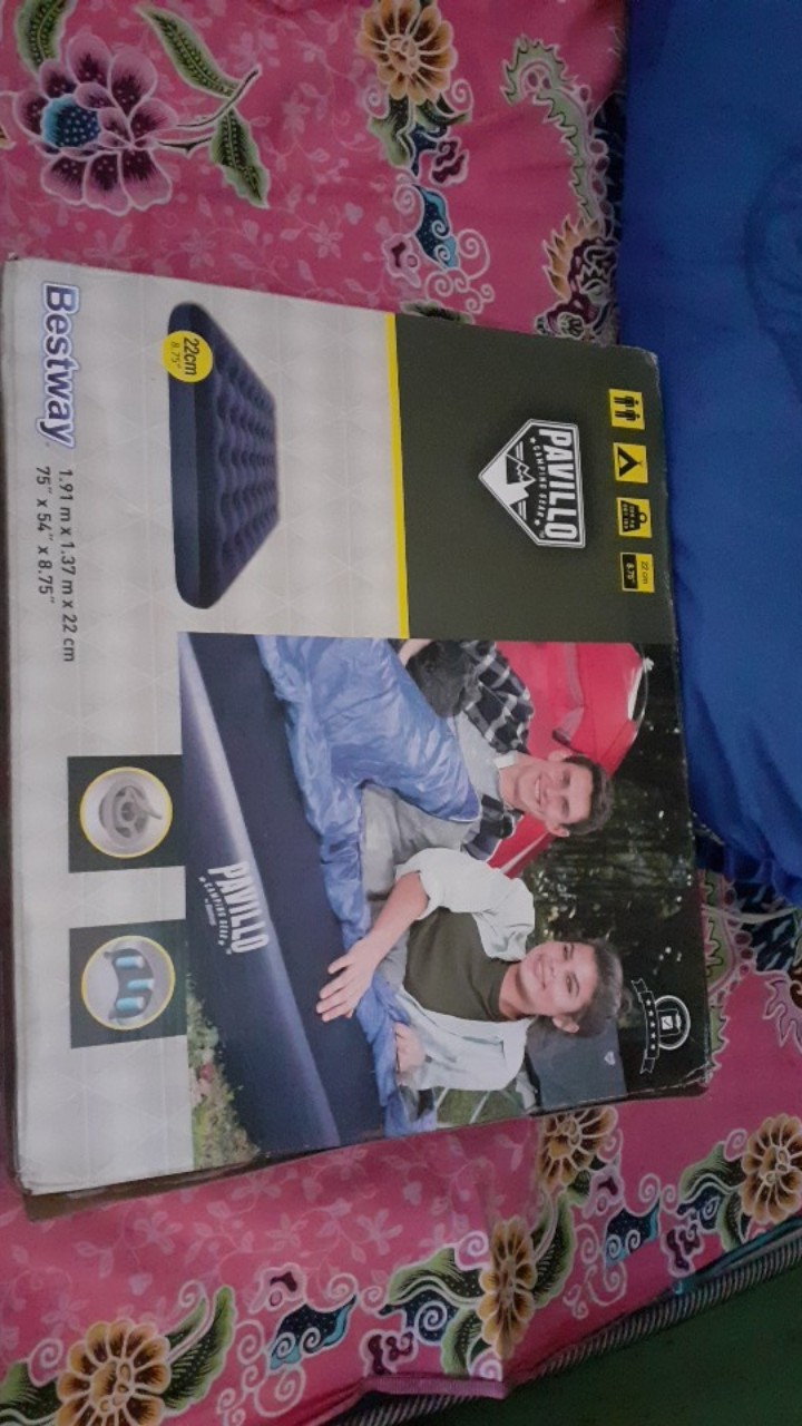 Termurah Kasur Angin Double Bestway #67002 Matras Udara Bagus Buat Berpergian Cocok Buat Keluarga