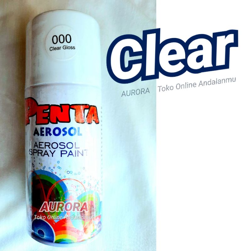 Free Ongkir Pilox Clear Penta Super Gloss Anti Gores Mengkilap Aerosol Pilok Clir Glossy Pernis