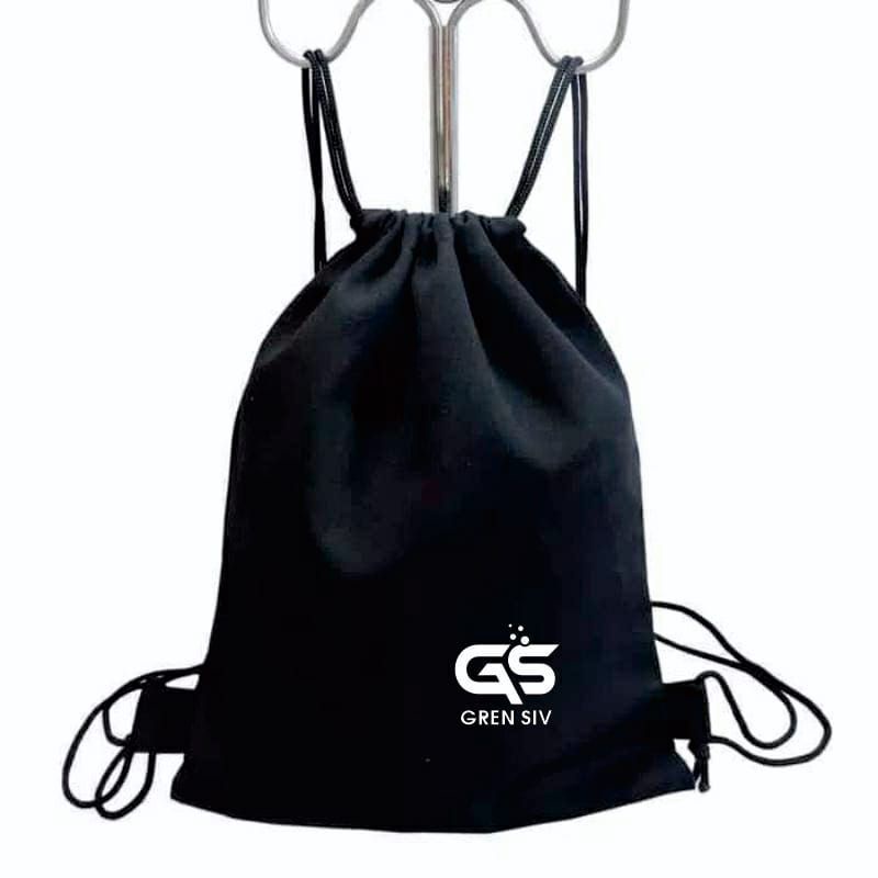 GREN SIV TAS SERUT DRAWSTRING BAG STRING BAG STRINGBAG BAHAN KANVAS TEBAL