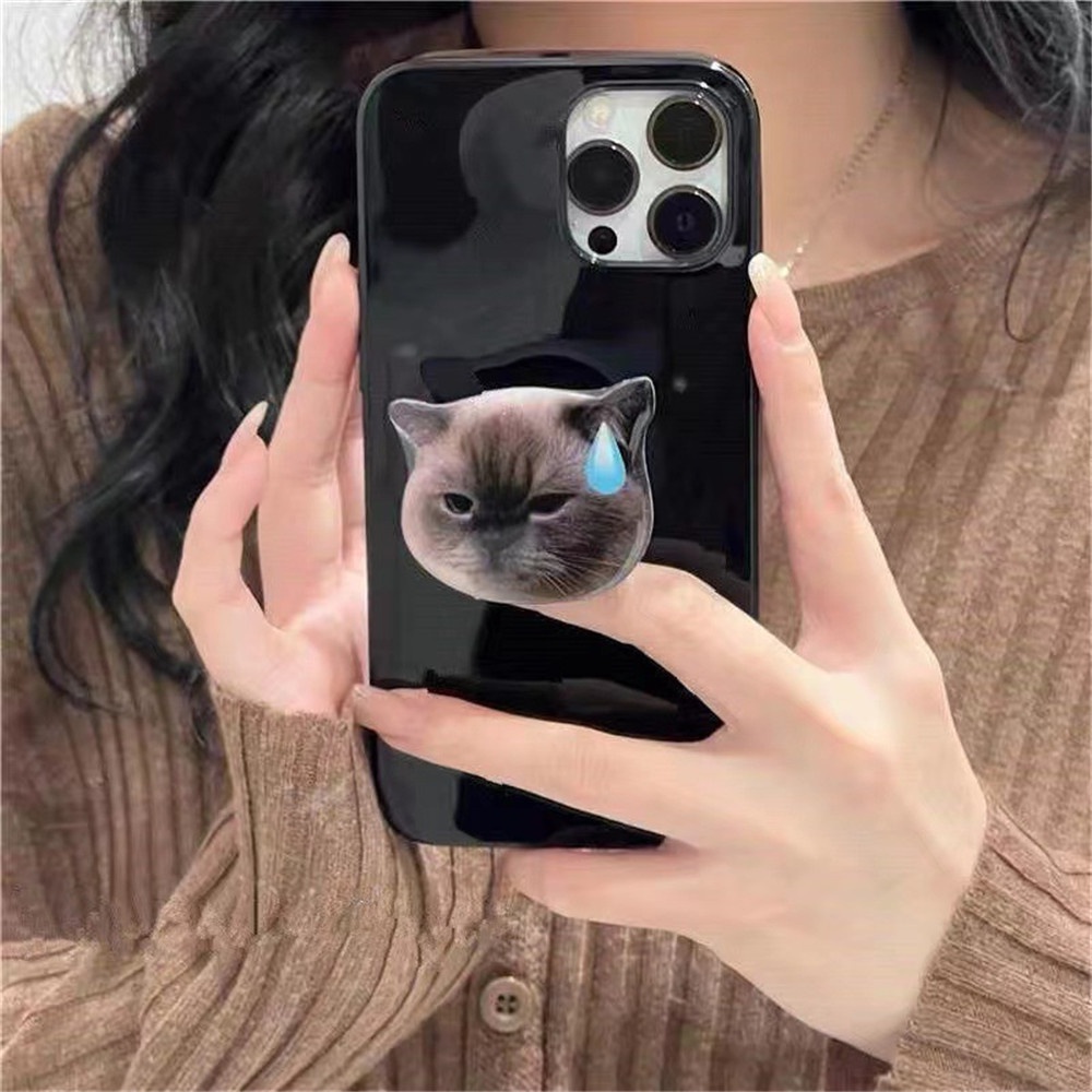 1pcs Cartoon Cute Dog Cat Shape Mobile Phone Airbag Bracket Phone Holder