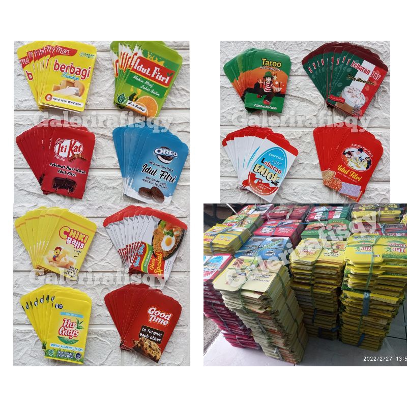 

AMPLOP LEBARAN SNACK VIRAL SUDAH LEM SIAP PAKAI MURAH UKURAN KECIL