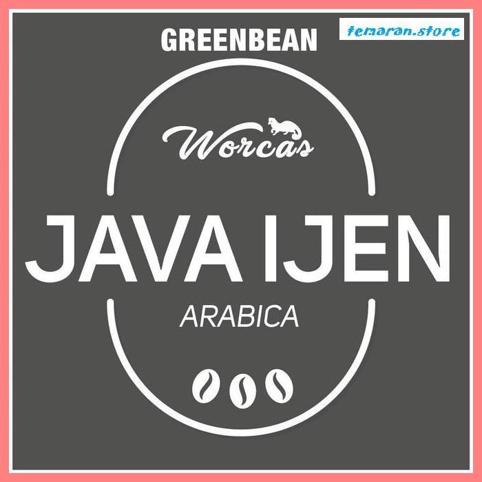 

Kopi- Java Ijen Arabica Green Bean 1Kg (Biji Kopi Mentah) -Biji-Kopi.