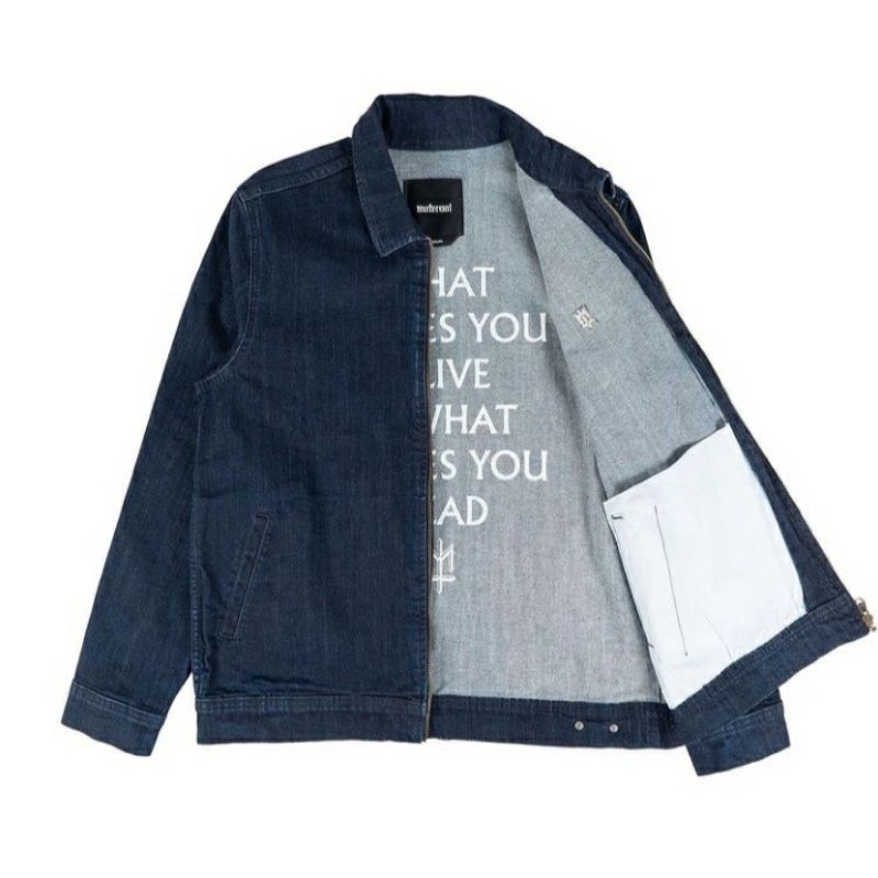 maternal trucker jacket