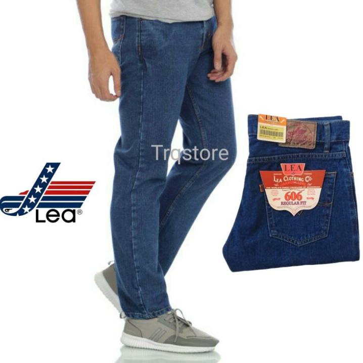 ♥IMPORT♥ Celana Jeans Lea 606 Standar Reguler Pria Panjang ( 100% GARANSI ) sale