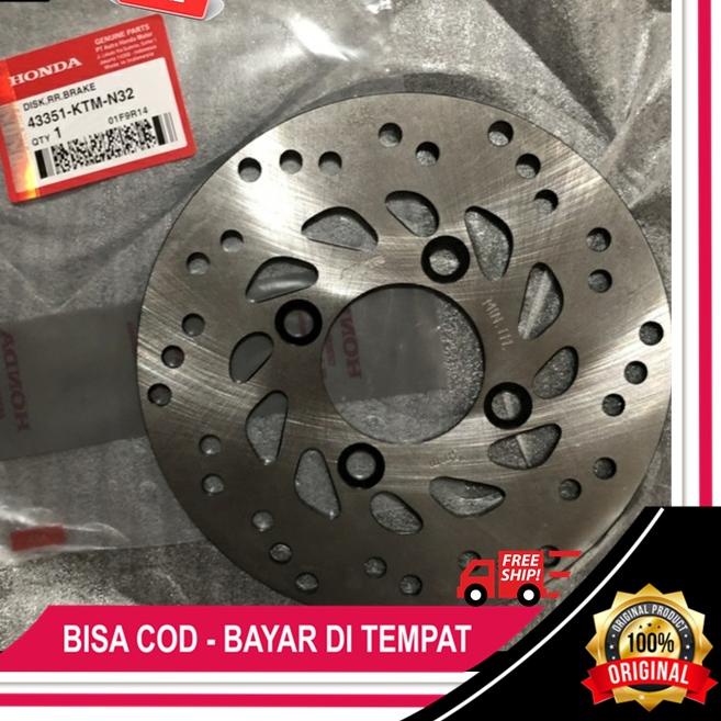 ORI Piringan Cakram Supra X 125 Belakang Original Honda Disc Disk Rem Belakang Supra X 125 / CS1 KTM