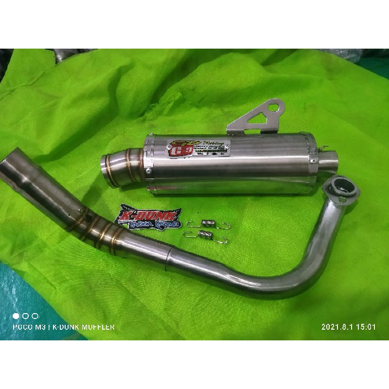 Knalpot Cld c3 honda scoopy Beat Mio vario Mio j inlet 38 leher atas