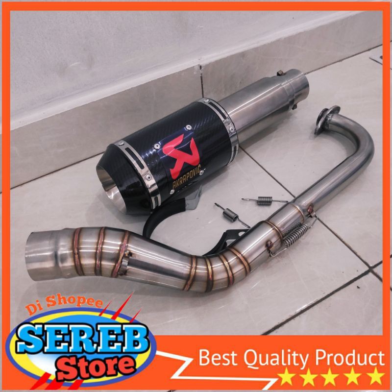 knalpot akrapovic karbon nmax old