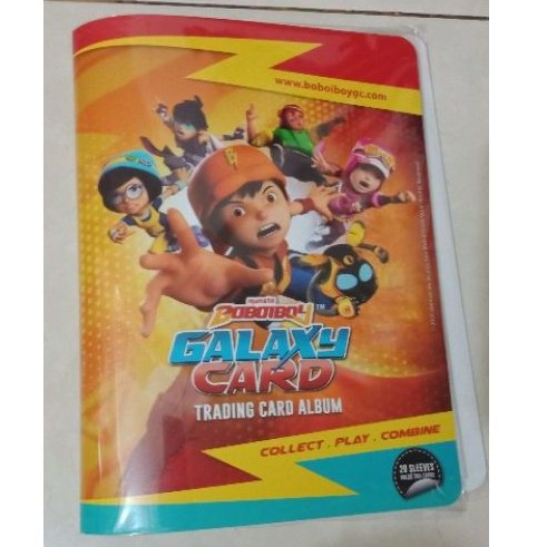Boboiboy Galaxy Card Album Ver.2