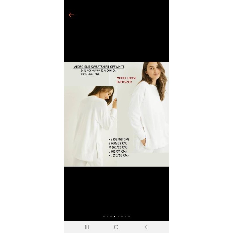 Aerie Sweater Wanita Big Size