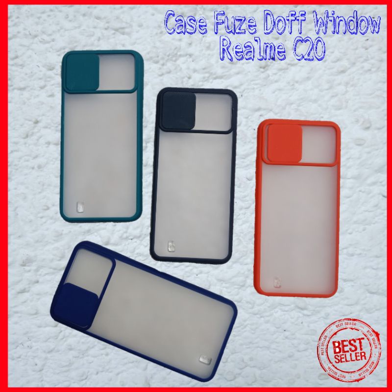 Case Realme C20 Hardcase Fuze Doff Window New Stylis Phone Fashion