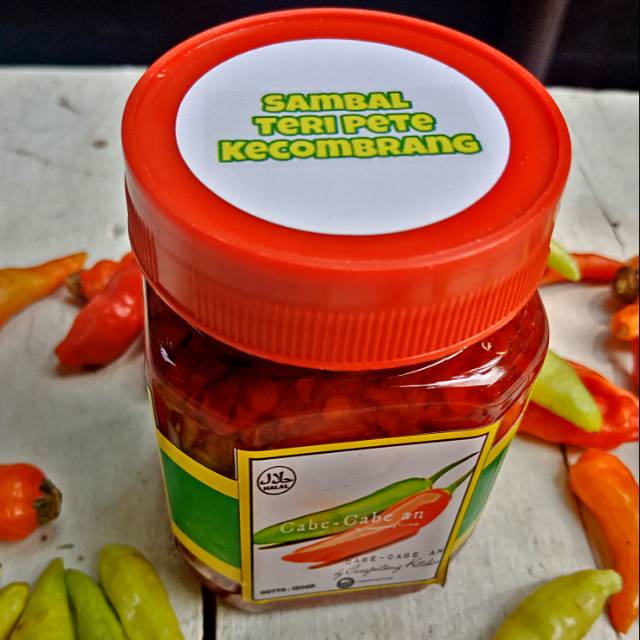 

Sambal Teri Pete Kecombrang