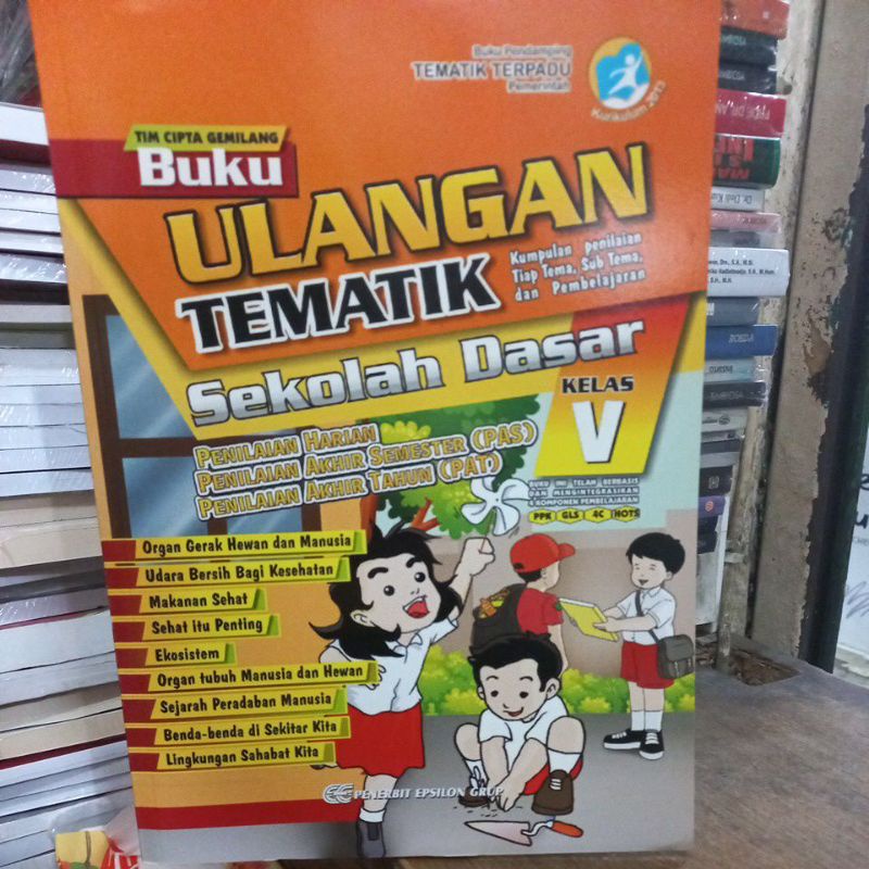 Buku ulangan tematik kelas 5 sd.