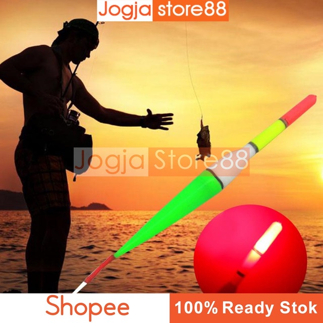 Pelampung Umpan Pancing | Terapung Kail Dengan LED Material Plastik