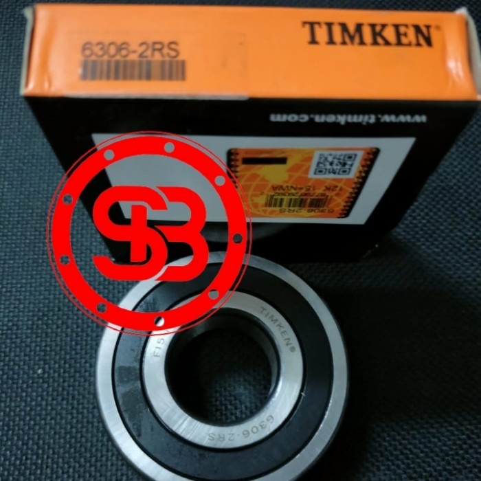 Bearing 6306 2RS / 6306 2RS C3 TIMKEN ORIGINAL