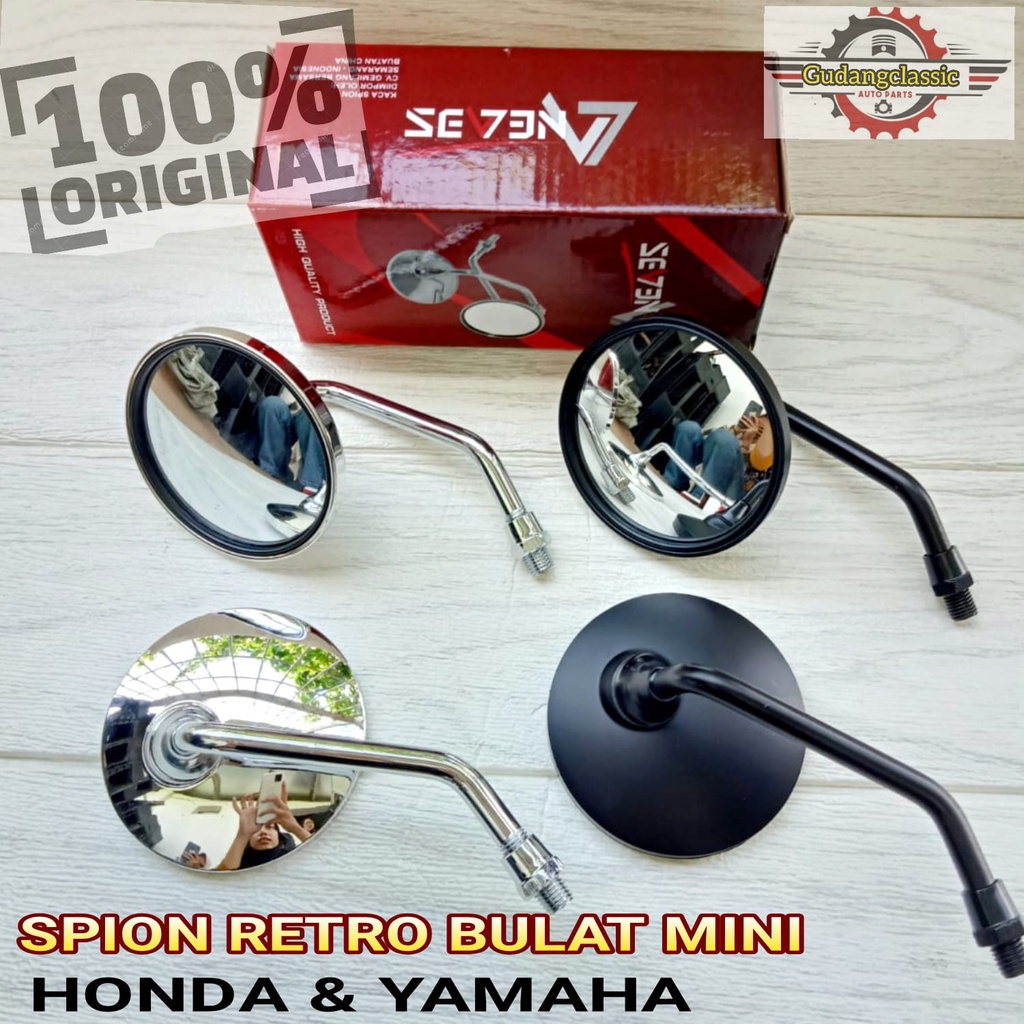 Spion Retro Bulat kaca cembung Honda Classic