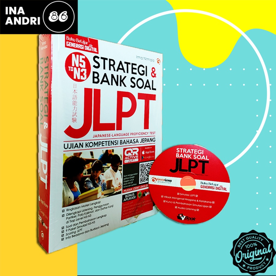 

STRATEGI BANK SOAL JLPT (JAPANESE LANGUAGE PROFICIENCY TES)