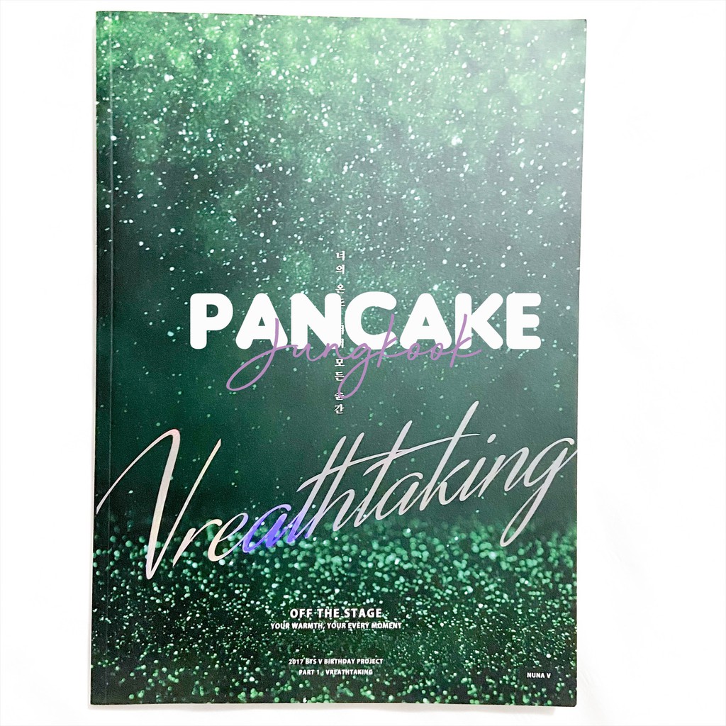 [ READY‼️ ] bts fansite goods photobook vreathtaking [ v ]