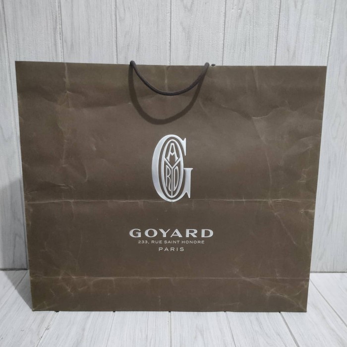 (TERLARIS) paperbag goyard original / paper bag goyard asli / dustbag goyard