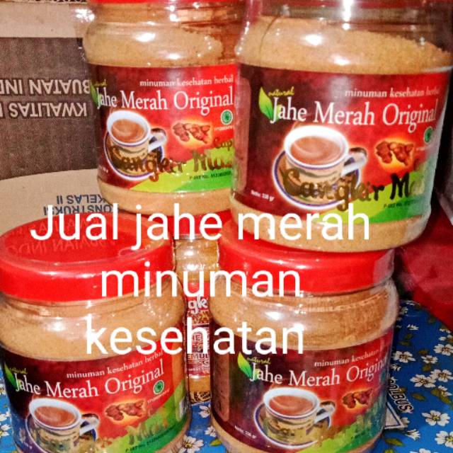 

Jahe merah instan