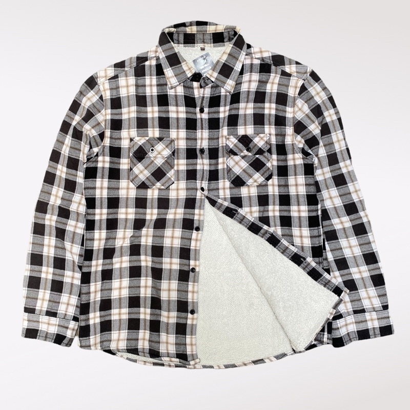 OUTER FLANNEL SHERPA SIZE L SECOND ORIGINAL