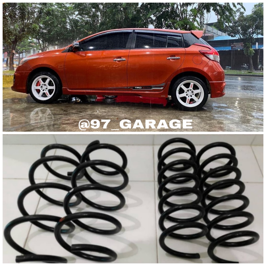per coil spring loweringkit yaris etios vios mazda2