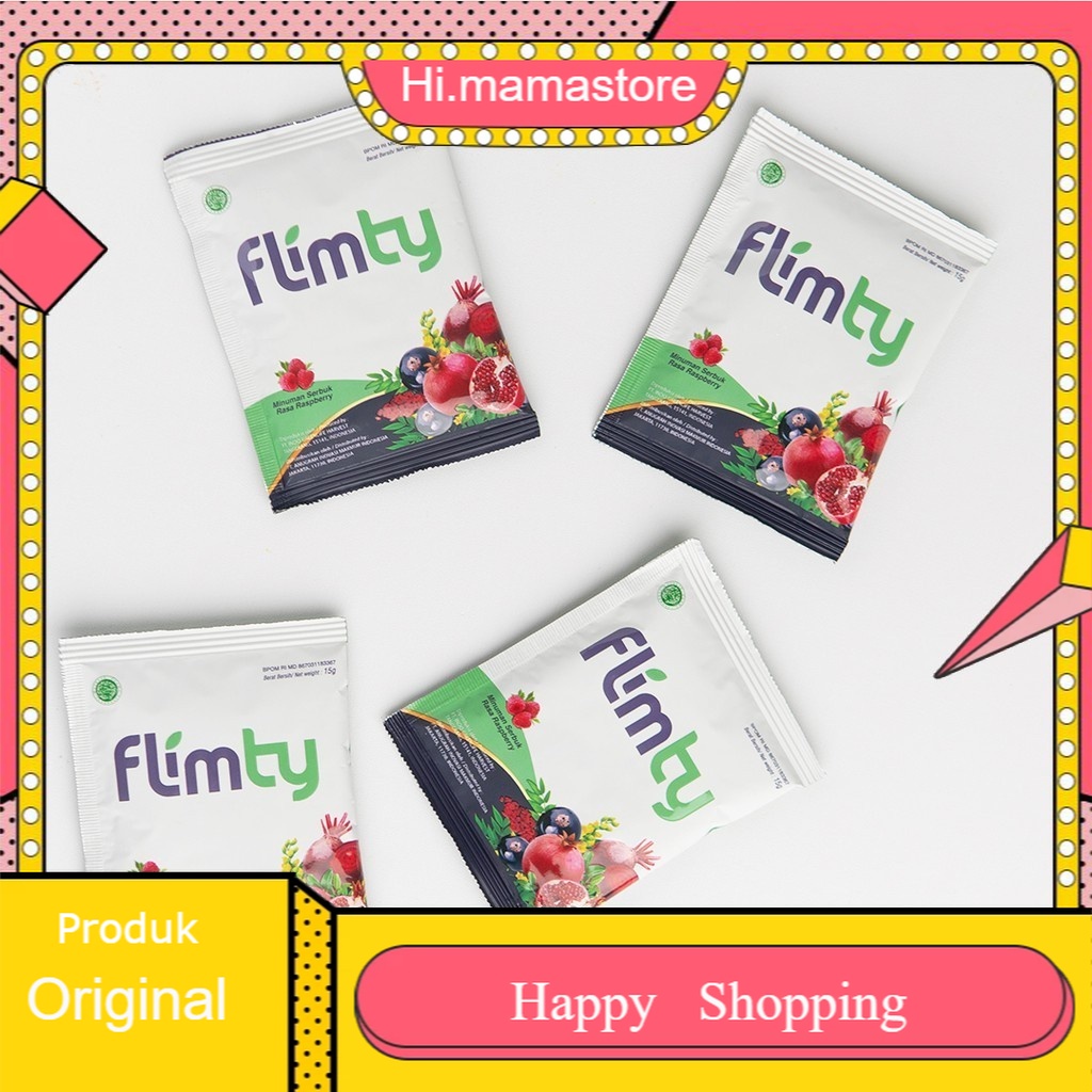 

Flimty Fiber | Detox | Antidioksidan Rasa Blackcurrant/Raspberry - 10 Sachet