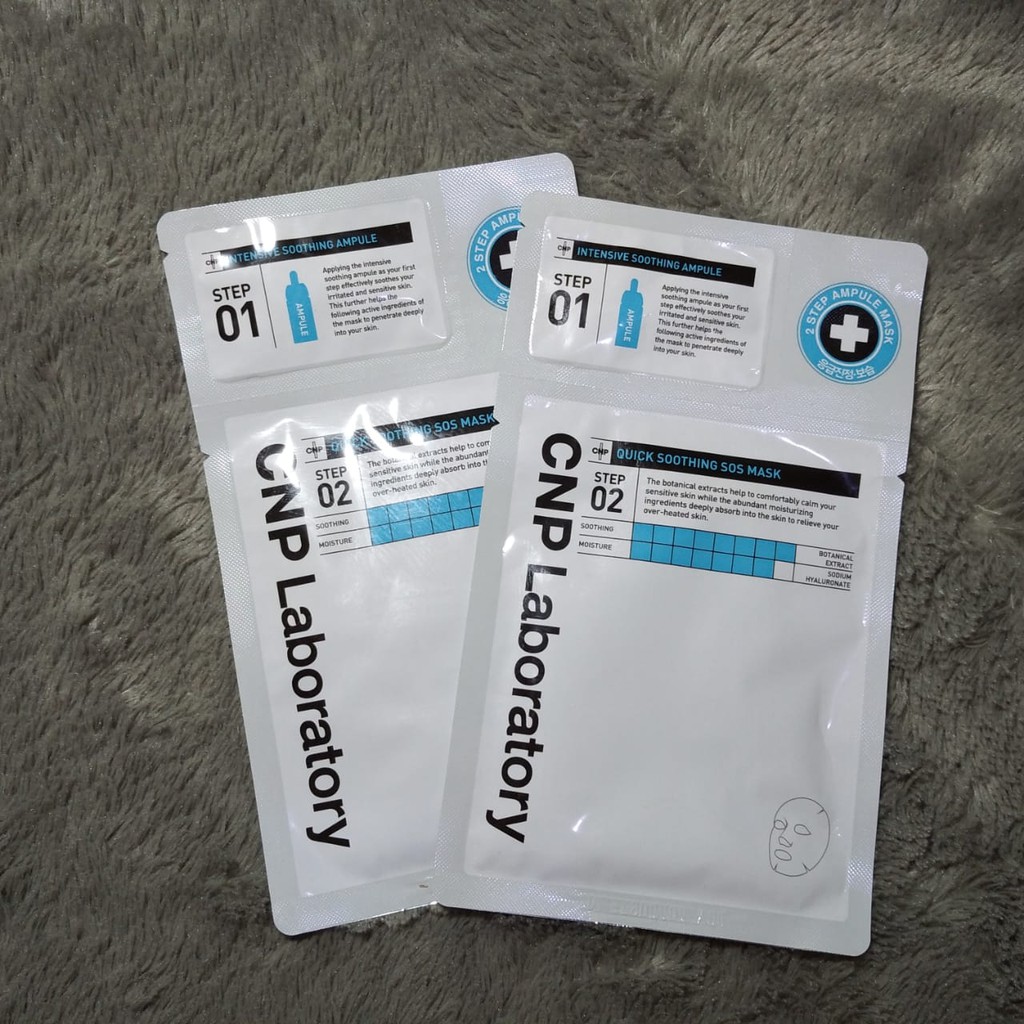 MASK CNP LABORATORY SOOTHING SOS MASK + AMPULE