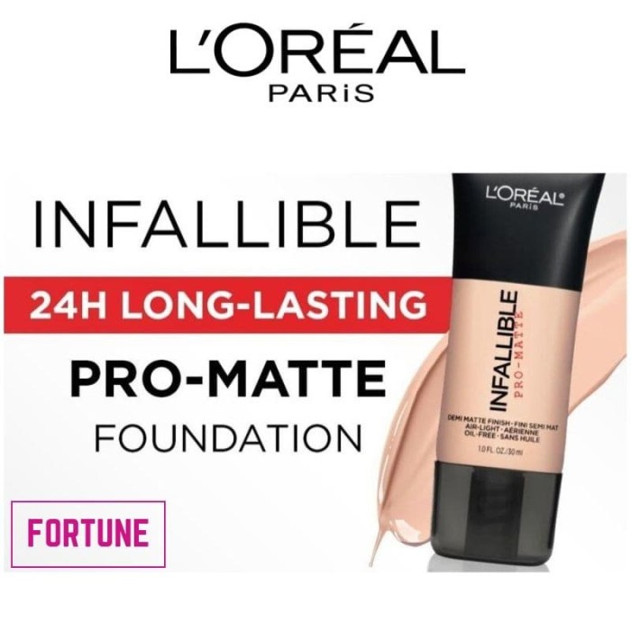 ❤ FORTUNE ❤ L'Oreal Infallible Pro Matte Foundation 30ml - 109