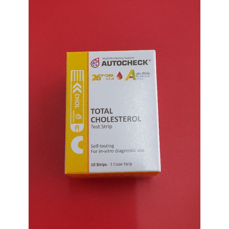 Strip autocheck cholesterol isi 10