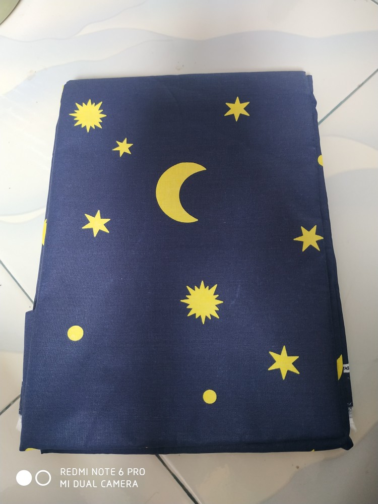 Kain Sprei Minimalis Murah Motif Stary Nite