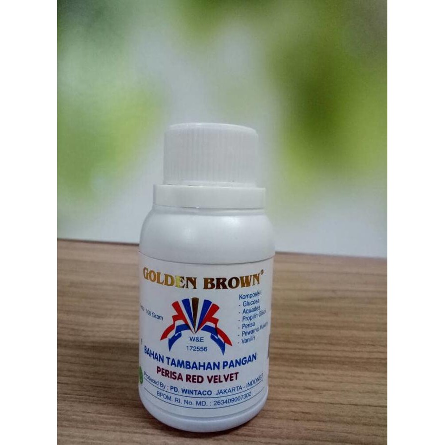 

PROMO ENAK GOLDEN BROWN PERISA RED VELVET 100 GRAM PASTA REDVELVET Terlaris