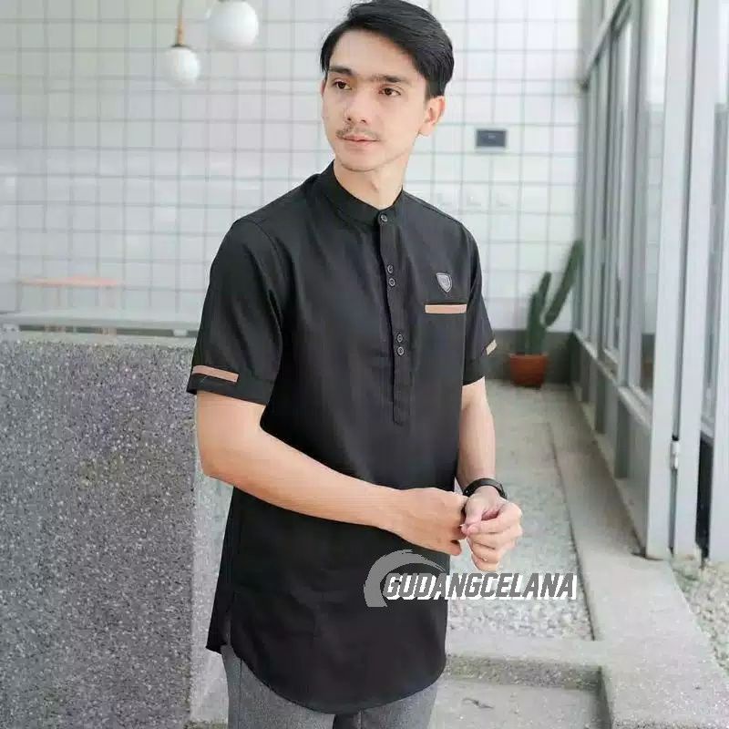 Koko Kurta Tajol M/L/XL Toyobo Tojiro Lengan Pendek Koko Terbaru Premium High Quality