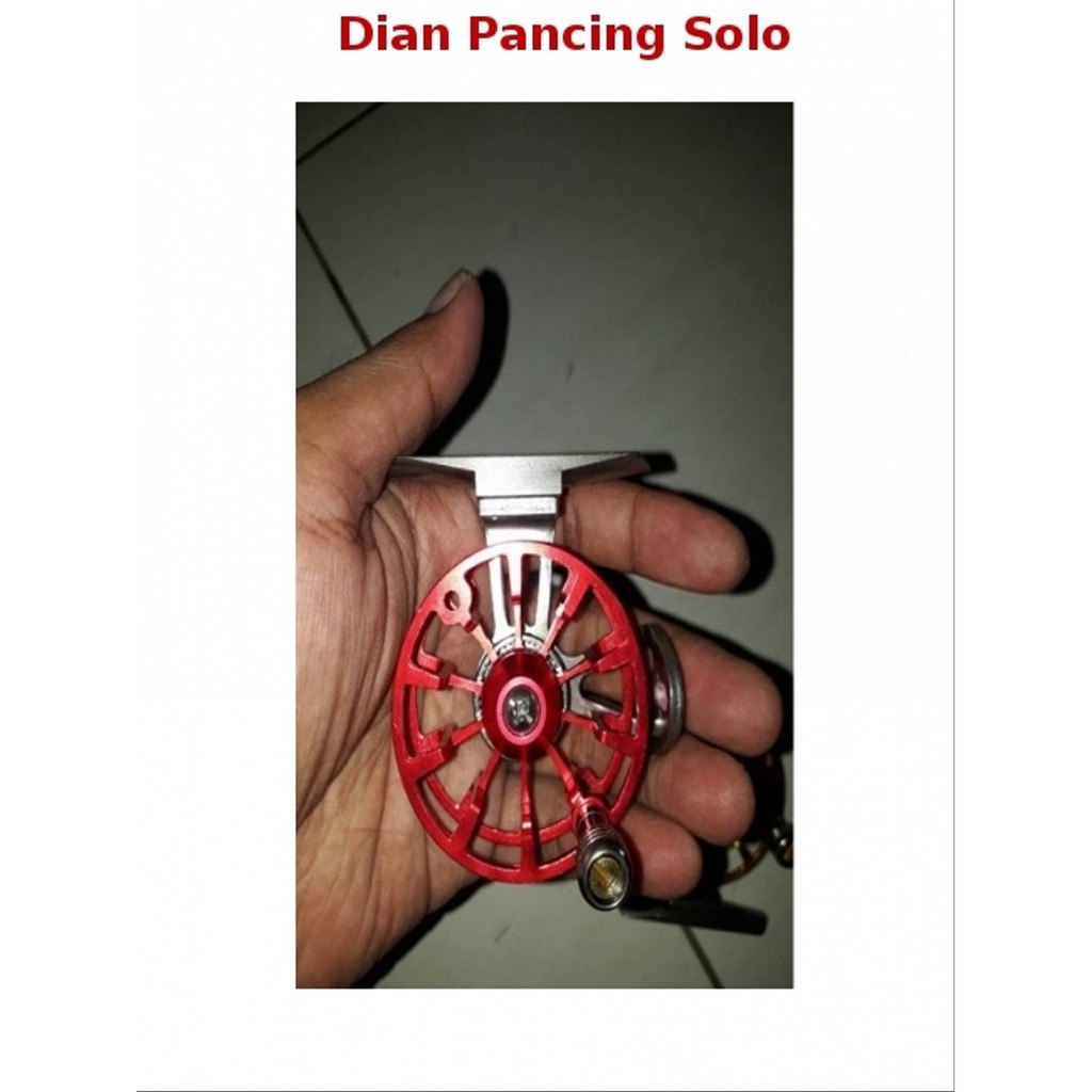 Reel Tegek Bahan Logam / Reel Tokos / Reel Pancing