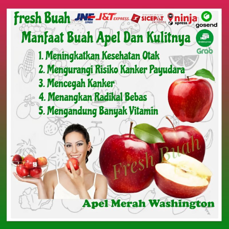 

BUAH APEL MERAH WASHINGTON MURAH SEGAR FRESH BUAH APEL MERAH BUAH SEGAR APEL MERAH BUAH BUAHAN