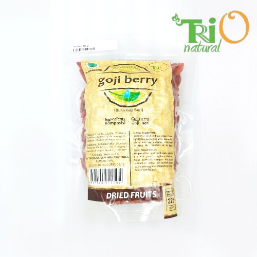 

Trio Natural Goji Berry Dried 225 gram