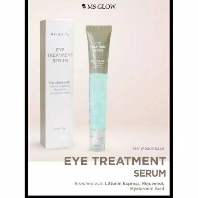 MS Glow Dark Circle Eye Cream - Krim Mata by Cantikskincare Original