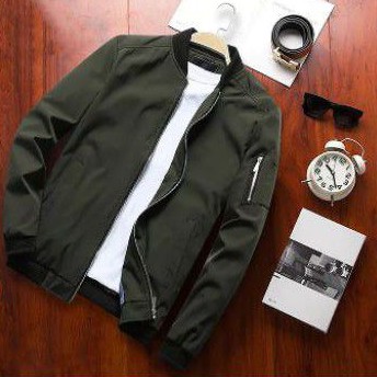 JACKET BOMBER PRIA POLOS