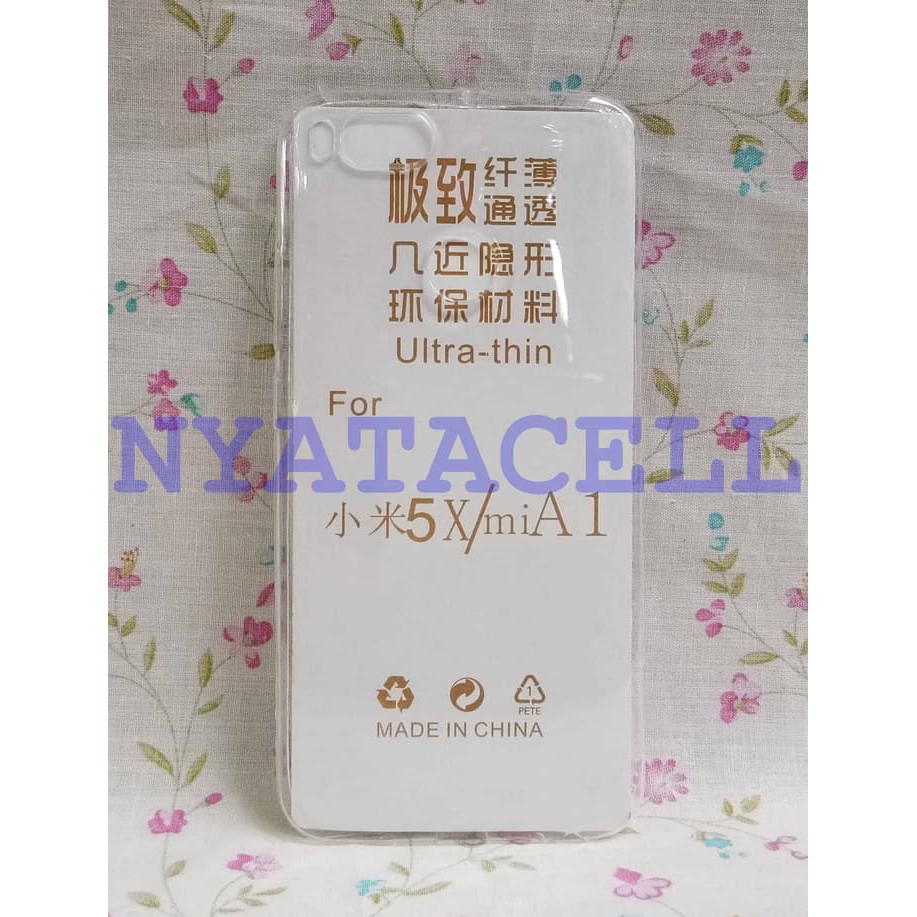 Case Ultrathin Xiaomi MiA1 MI A1 /Softcase/Soft/Silikon/Tpu/Cover dari Aksesoris HP Ku..