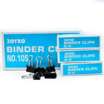 [Pak - 12 Buah] Joyko Binder Clip No. 105 / Penjepit 15 mm (12 pcs)