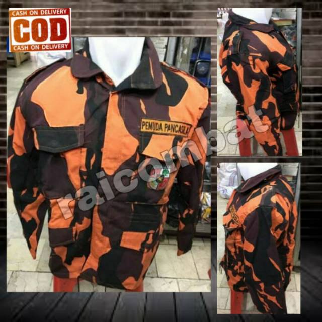 JAKET KOREA LORENG / JAKET KOREA  PEMUDA PANCASILA (PP)