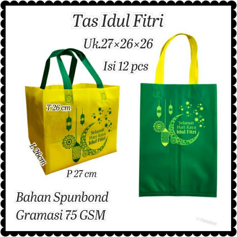 

Goodie Bag Idul Fitri / Tas Idul Fitri / Spunbond Bag Bukan Paper bag