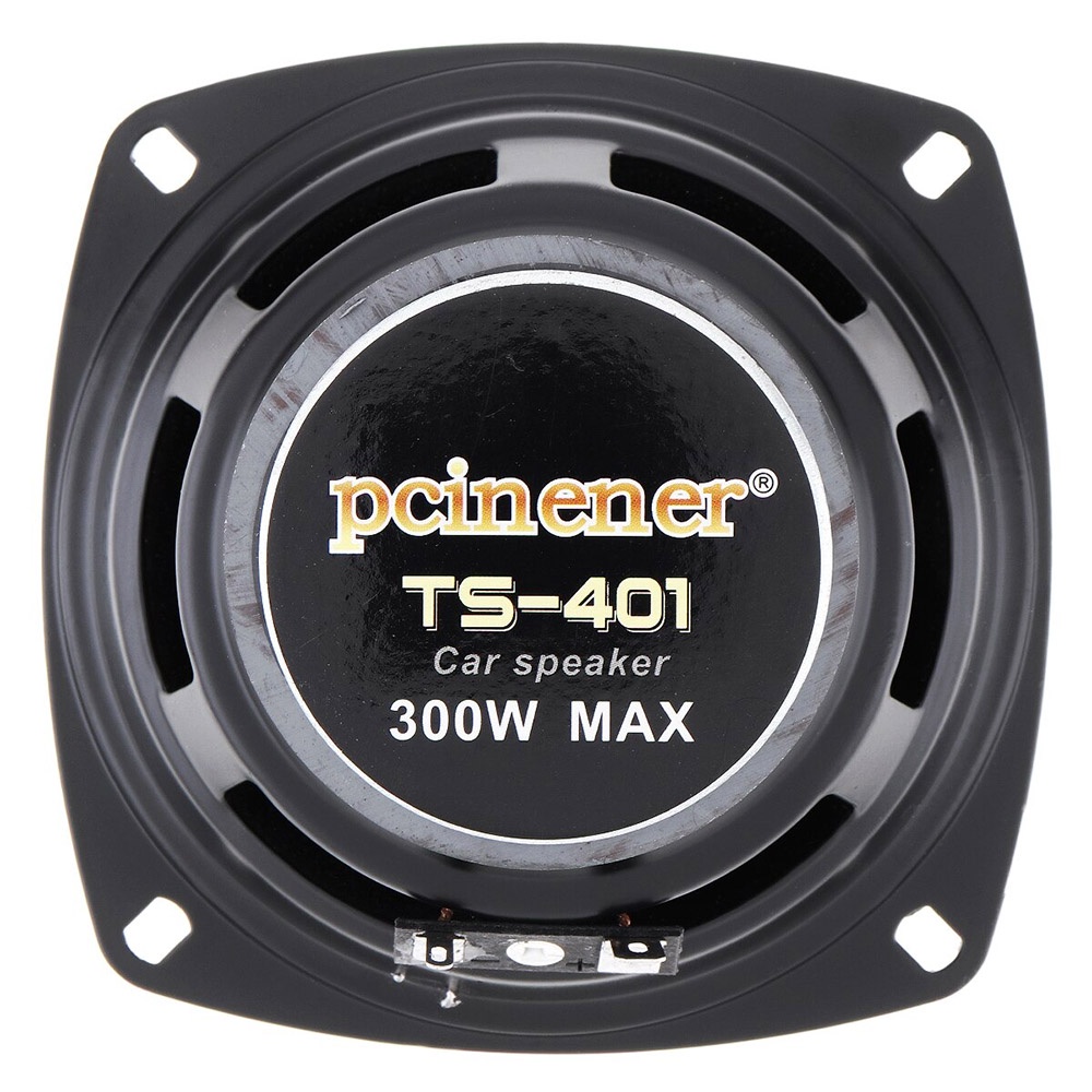 Pcinener Speaker Mobil HiFi 4 Inch 300W 1 PCS - TS-401 - Black